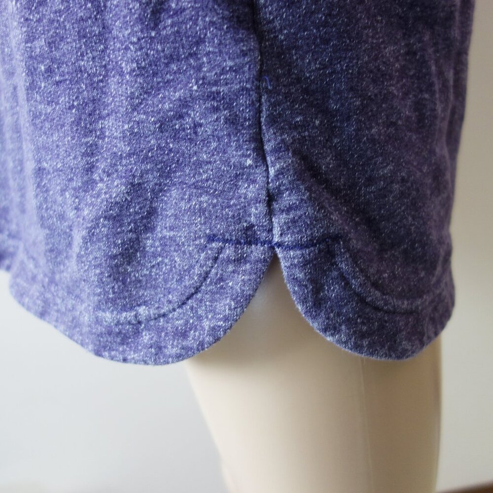 Columbia Women's Purple Heathered Cowl Neck Pullover Sweatshirt Size (M) - Picture 8 of 11